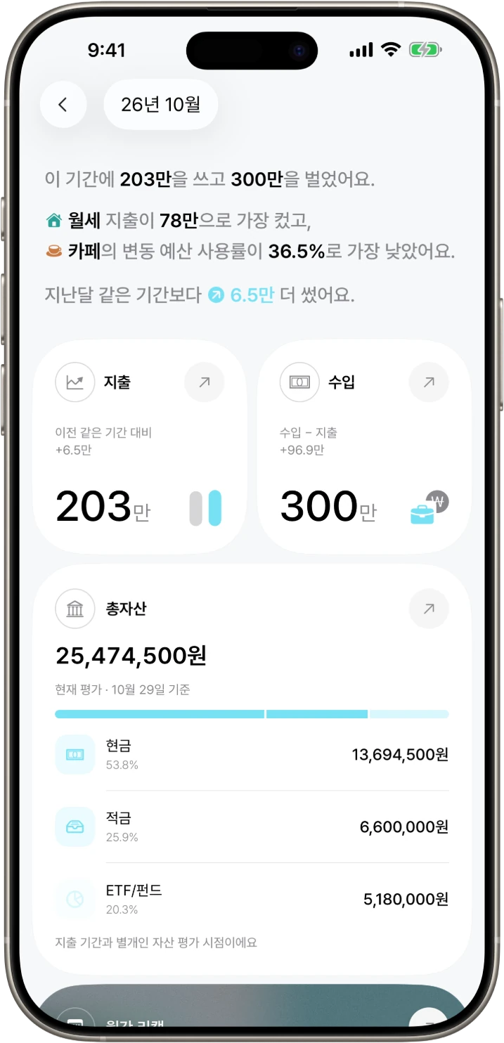 DonUp · 소비 흐름을 읽어요