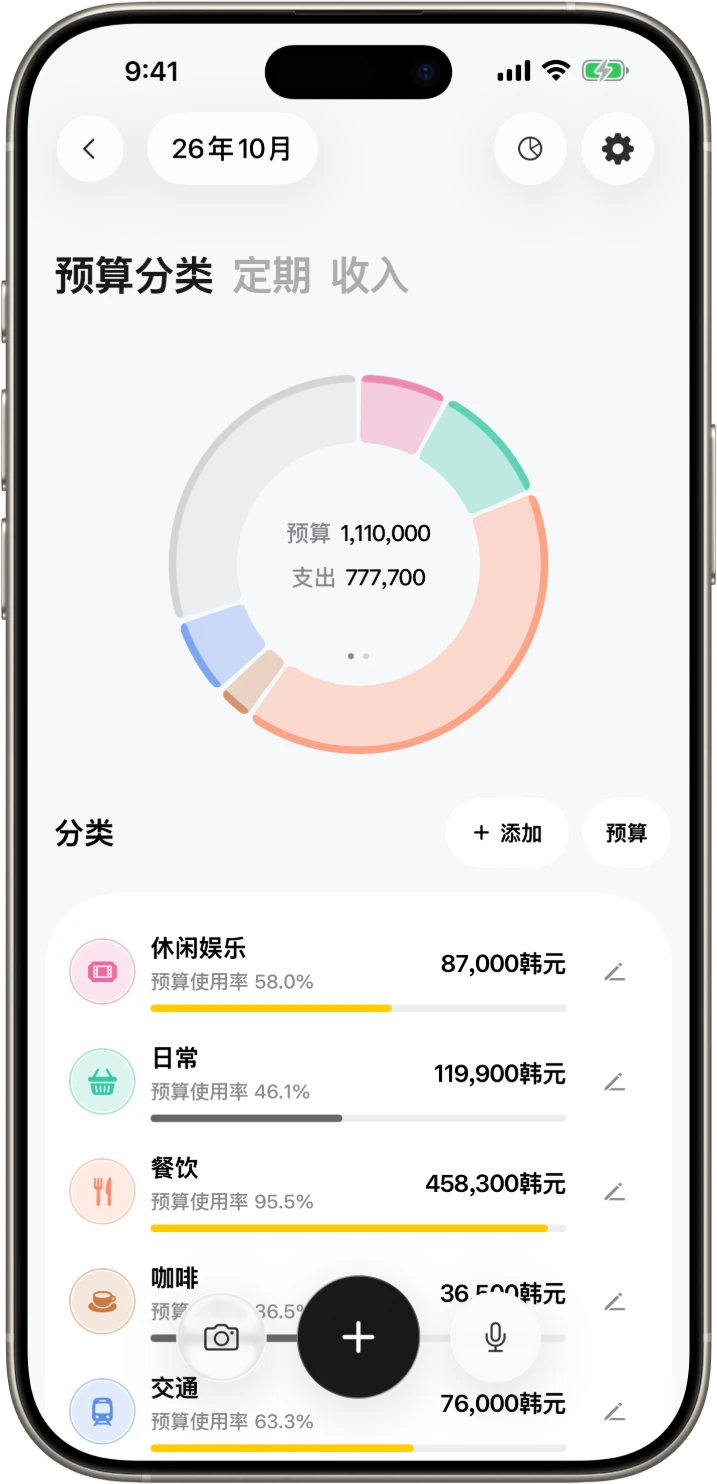 DonUp · 守住预算